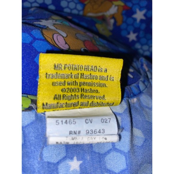 Mr Potatoe Extreme Sports Medical Scrub Top Medium - Picture 6 of 11